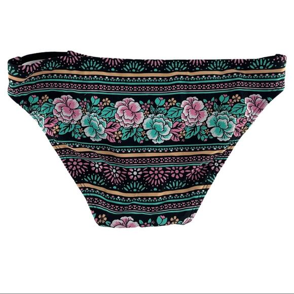 Xhilaration Women's Floral Tassel Boho Two Piece Bikini Size Small S - Picture 9 of 10